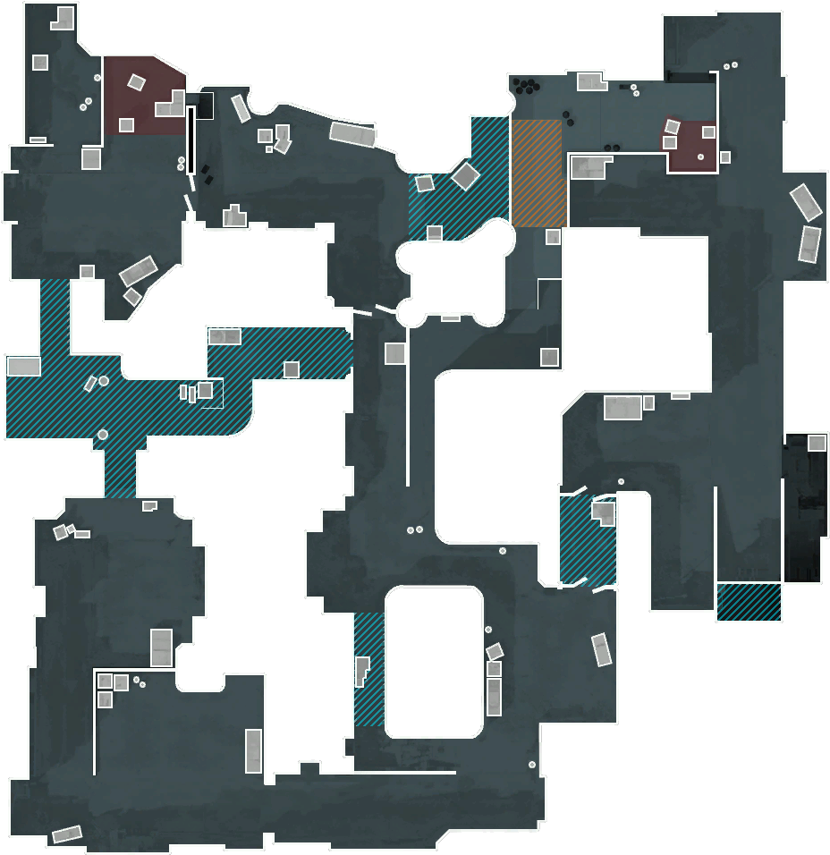Astralis On T Dust2 - Dust2 (1024x955), Png Download