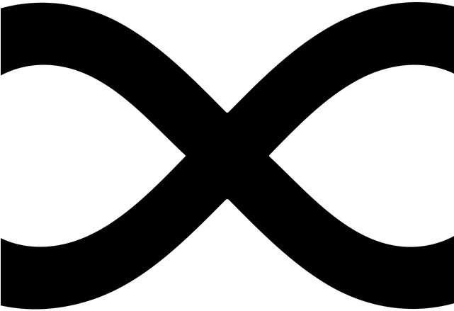 Infinity Clipart Infinite - Label (640x480), Png Download