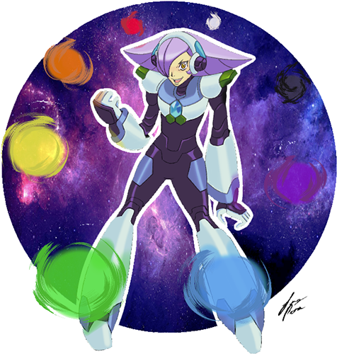Luiz Fernando Carvalho - Lumine Megaman X8 Deviantart (600x600), Png Download