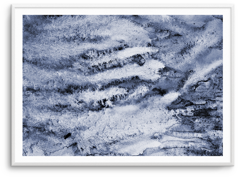 Indigo - Picture Frame (830x1024), Png Download