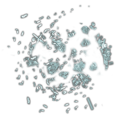Cracked Glass Transparent Png Download - Bead (400x400), Png Download