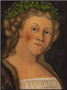 1 Inspired By Masters Paintings Part 2 Www - Self-portrait (300x400), Png Download