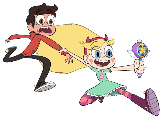 Thumb Image - Star Vs The Forces Of Evil Title (570x405), Png Download