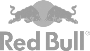Red Bull - Red Bull Logo Grey (879x200), Png Download
