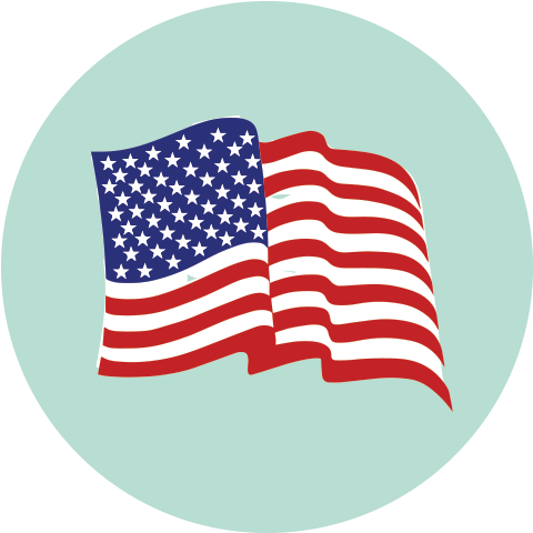 Package Memorial Day Jenniferm 2015 03 22t12 - American Flag Waving Clip Art (500x500), Png Download
