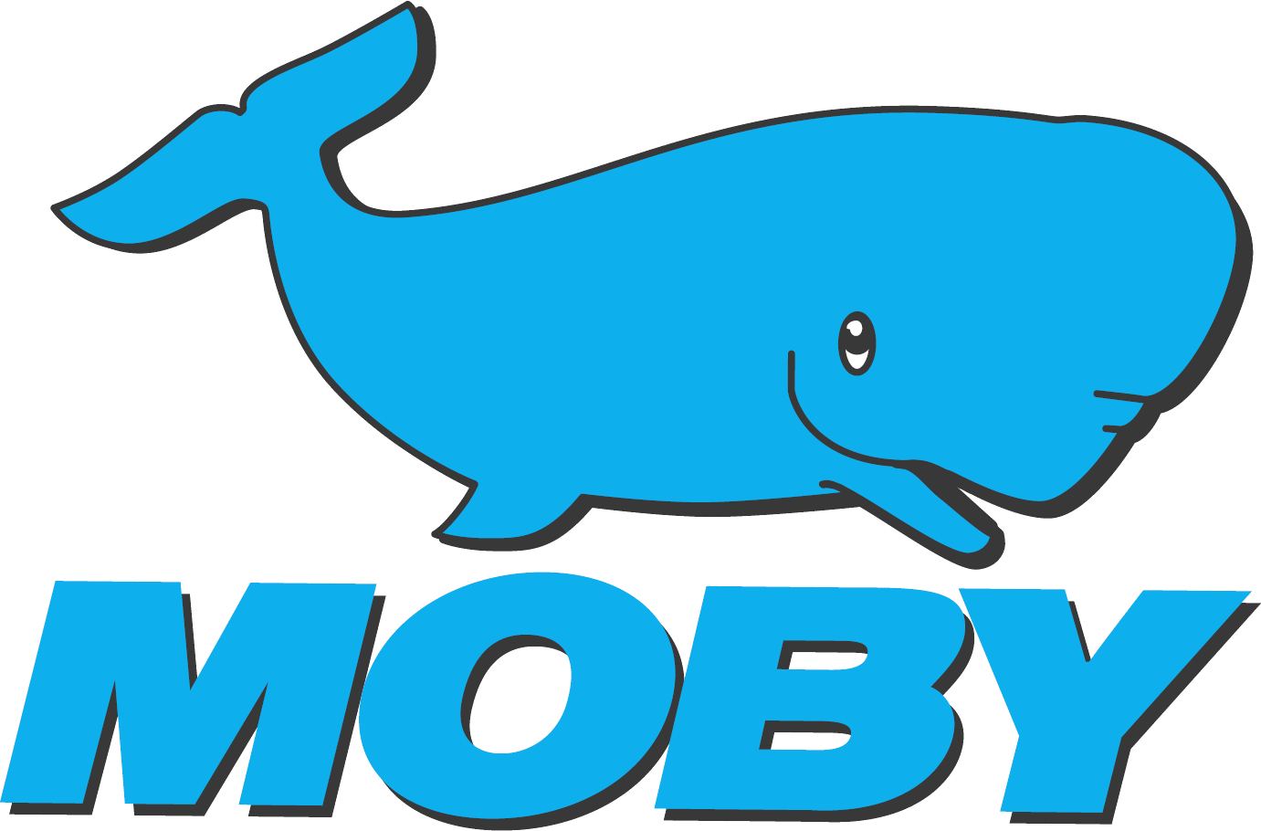 Logo Moby Lines - Moby Lines (1381x910), Png Download