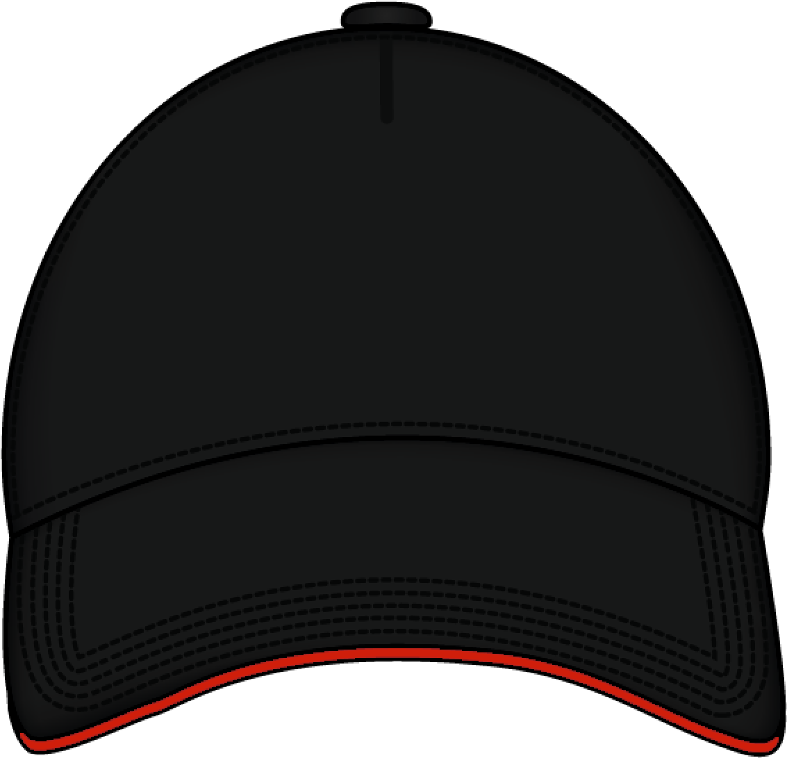 Baseball Cap Png Graphic Black And White - Baseball Cap Png (1200x1200), Png Download