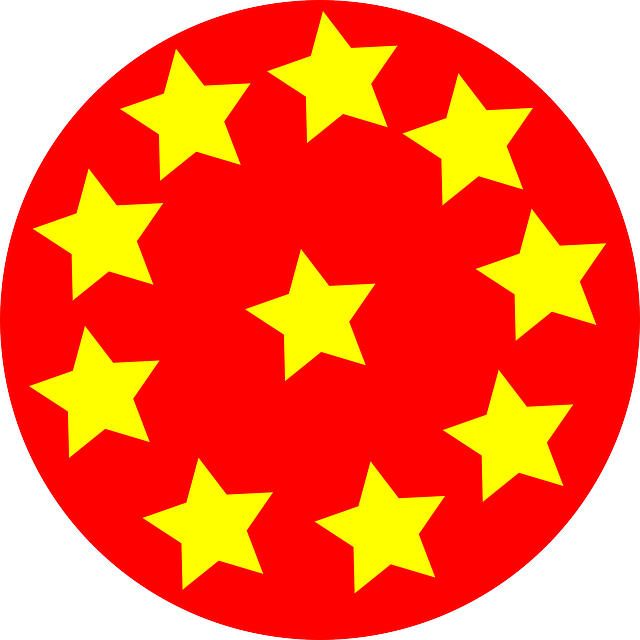 Red Circle With Stars Clip Art At Clker - Melania First Lady Official Portrai (600x600), Png Download
