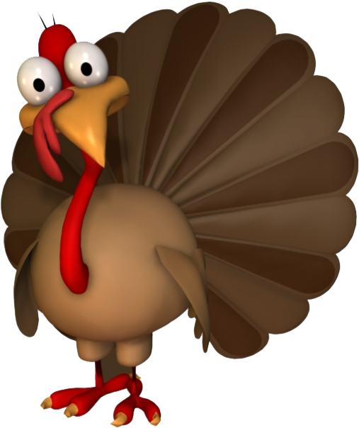 Happy Thanksgiving Closed Nov - Cute Thanksgiving Turkey Cartoon (690x675), Png Download