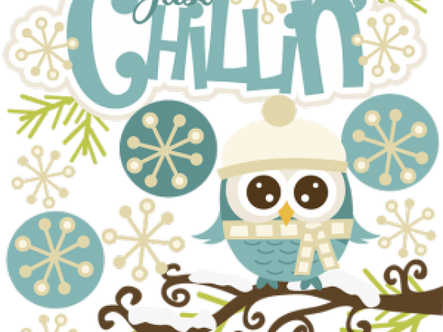 Owl Clipart January - Winter Owls Clipart (640x480), Png Download