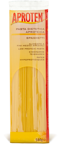 Aproten Spaghetti Pasta / 1- 500g Bag - Spaghetti (600x468), Png Download