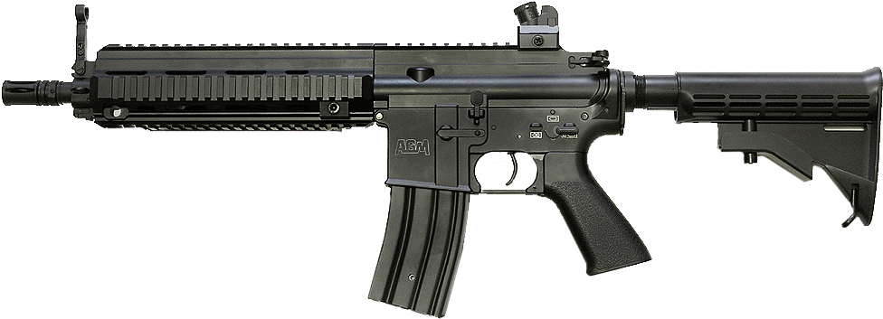 Assault Rifle Png Images Free Download - G&g Predator Battleship Grey (1000x381), Png Download