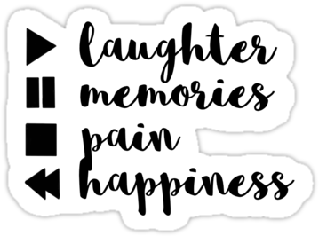 Png Tumblr Quotes - 'happiness Is The Weekend' Marble Tote Bag (375x360), Png Download