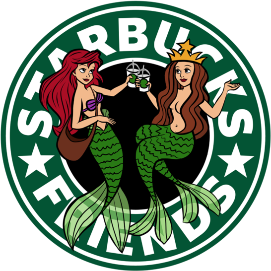 Starbucks Clipart Little Mermaid - Starbucks Wakanda (630x630), Png Download