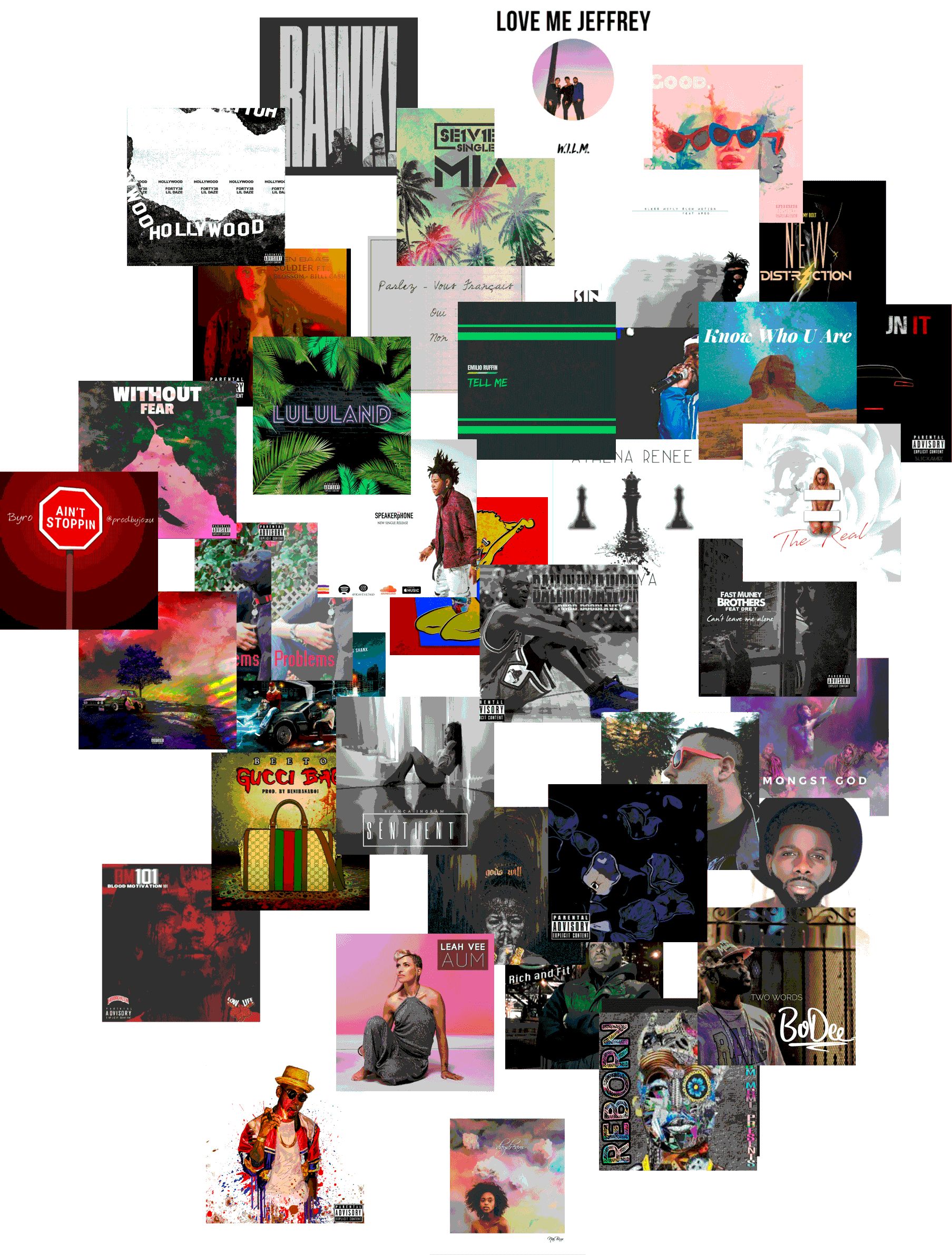 We're Helping New Artists Every Day - Collage (1807x2383), Png Download
