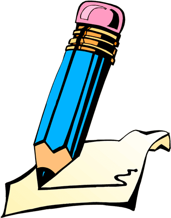 We Emphasise That In Order To Communicate Ideas, Writing - Writing Clipart (350x446), Png Download
