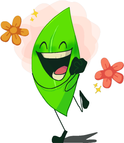 Leafy D5 - Cartoon (540x518), Png Download