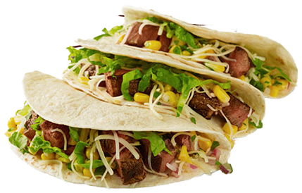 Chipotle Soft Flour Tacos (click Picture To Customize) - Chipotle Soft Tacos (500x500), Png Download