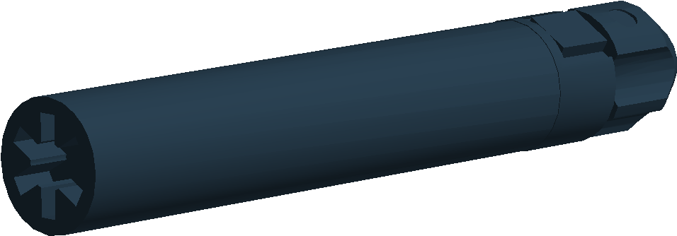 R2 Suppressor - Building Material (1000x350), Png Download