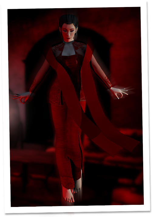 First Sister Ghostpedia Entry - Fictional Character (550x778), Png Download