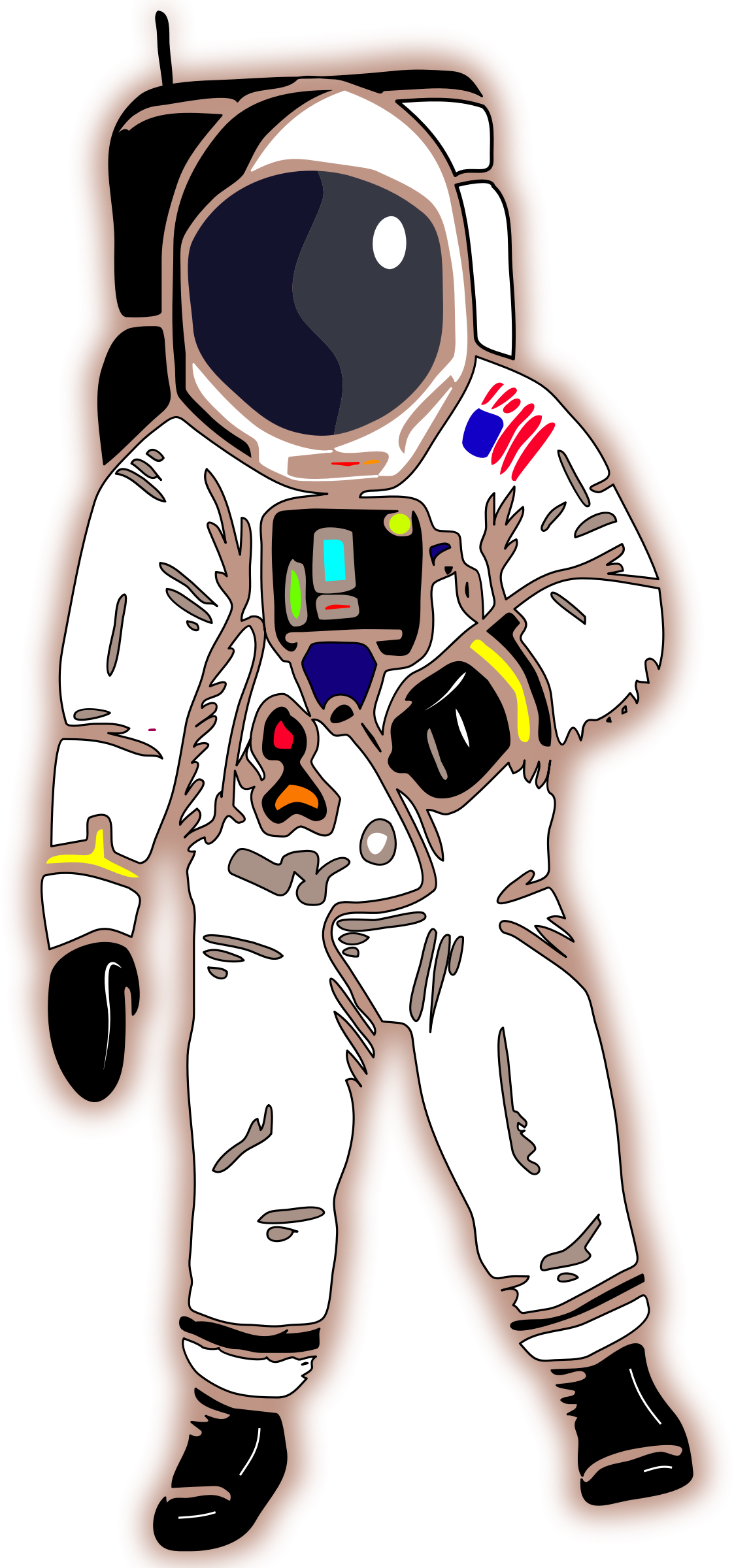 Astronaut Png Transparent - Astronaut Animations Gif Transparent (1123x2400), Png Download