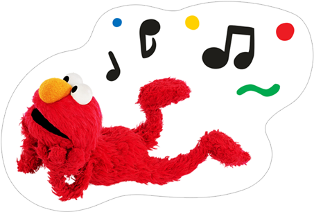 Viber Sticker «fun With Elmo Stickers» - Sticker (490x317), Png Download
