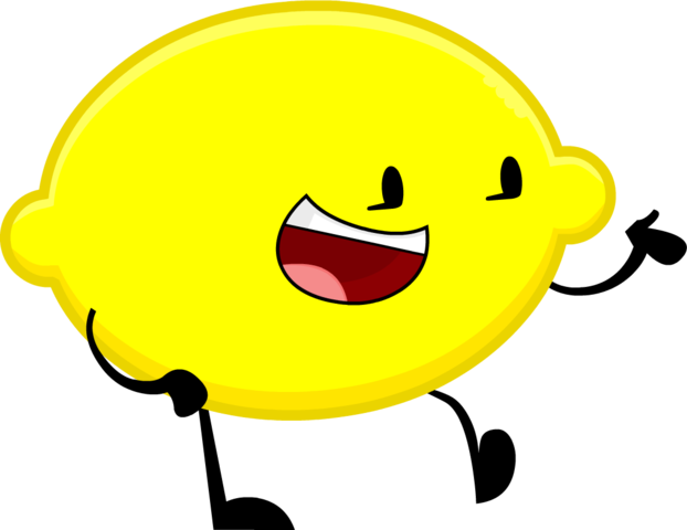 File - Aw-lemon - Lemon (622x480), Png Download