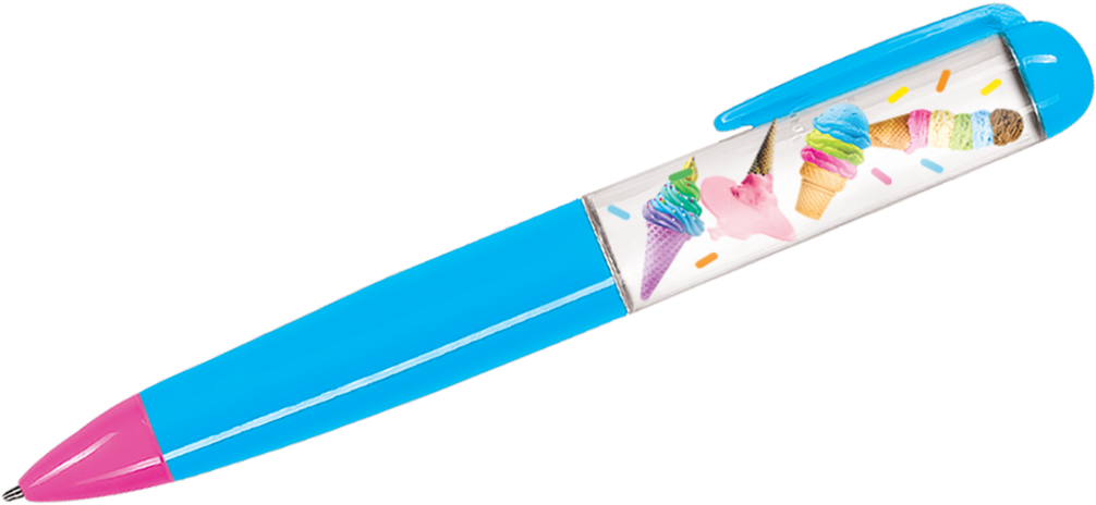 Ice Cream Cone Floaty Pen - Ice Cream Cone (1024x1024), Png Download