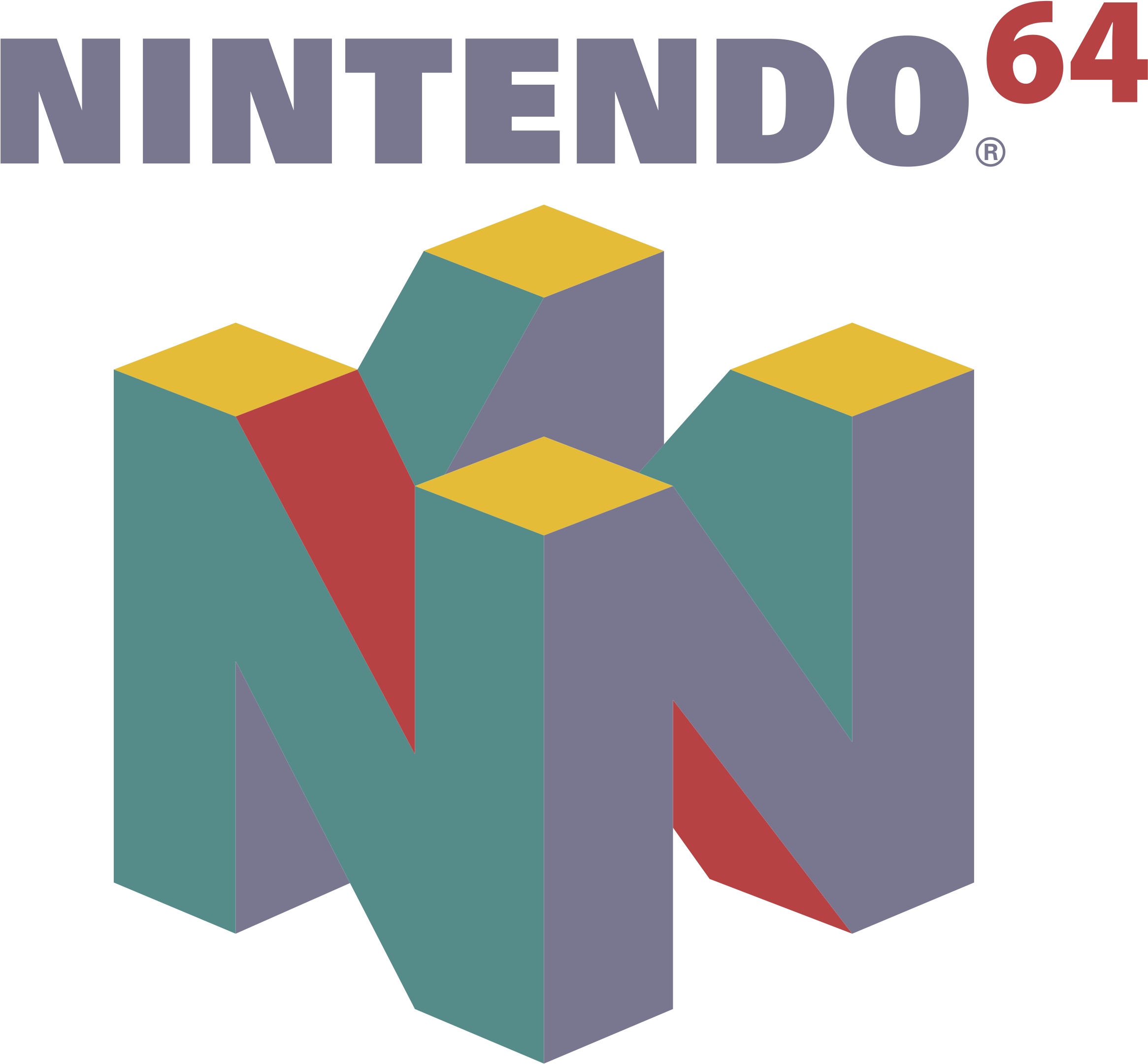 Nintendo 64 Logo Png Transparent - Nintendo 64 Logo .png (2400x2400), Png Download