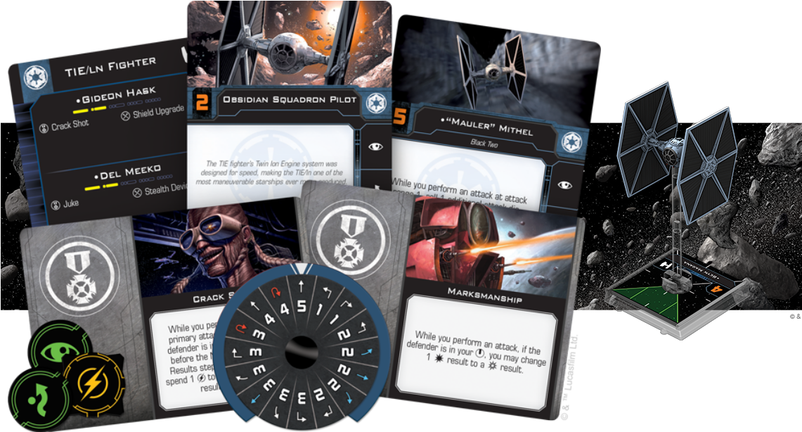 Fantasy Flight Talks Tie Fighters In X-wing Second - X Wing 2.0 Conversion (1140x641), Png Download