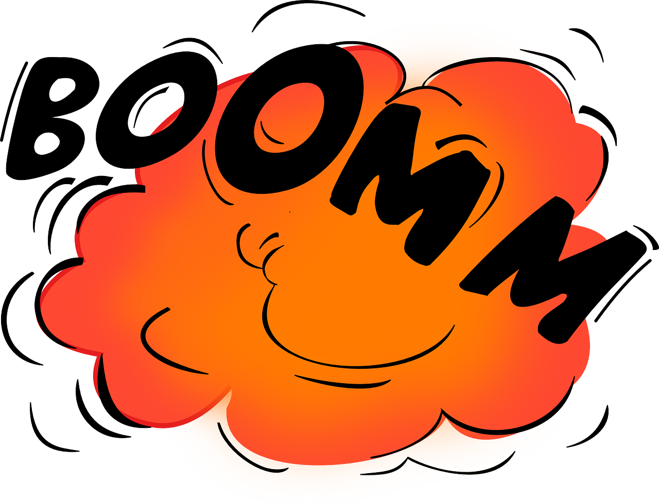 8 Innovative Industries That Will Really Boom In - Bomb Explosion Clip Art (1280x976), Png Download