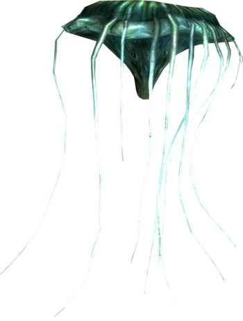 Glowing Mushroom - Glowing Mushroom Skyrim (350x461), Png Download