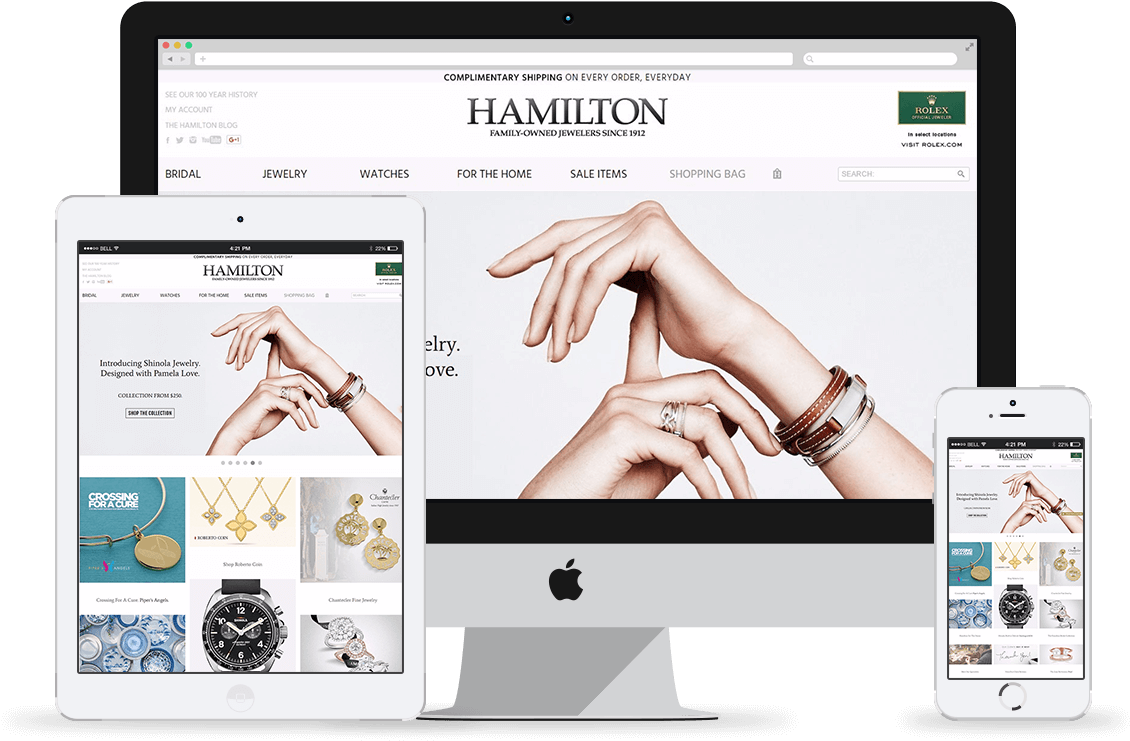 Hamilton Jewelers - Shinola Single Wrap Id Bracelet (1143x744), Png Download
