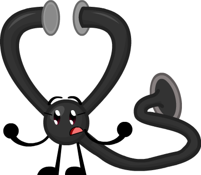 Stethoscope Current - Wiki (411x359), Png Download