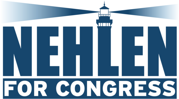Nehlen For Congress Logo - San Diego Padres Wincraft 4" X 5" Perfect Cut Logo (600x364), Png Download