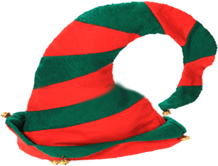 Pick Out A Havep Outfit And A Christmas Hat - Scarf (380x357), Png Download