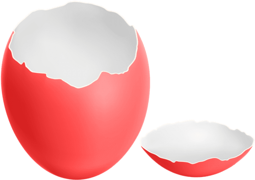 Red Clip Art Image Gallery Yopriceville High - Broken Easter Red Egg (600x424), Png Download