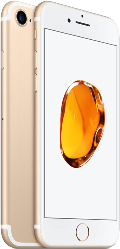Apple Iphone 7 - Gold (1000x1000), Png Download