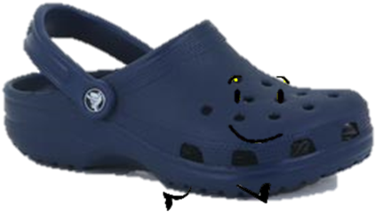Croc-like Tennis Ball - Crocs (468x469), Png Download