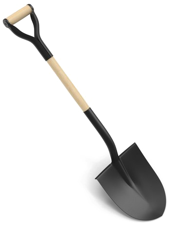 Shovel Transparent Image - Picks And Shovels (600x600), Png Download