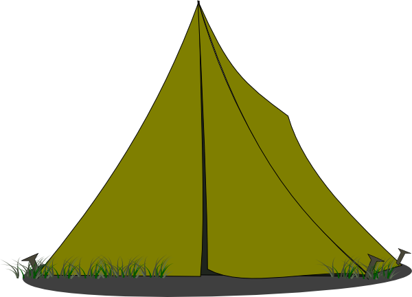 Small - Tent Clipart (600x432), Png Download