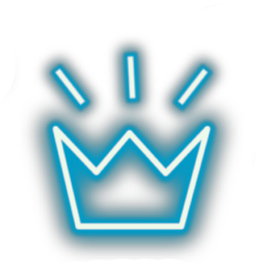 Transparent Neon Crown Png (1024x1024), Png Download