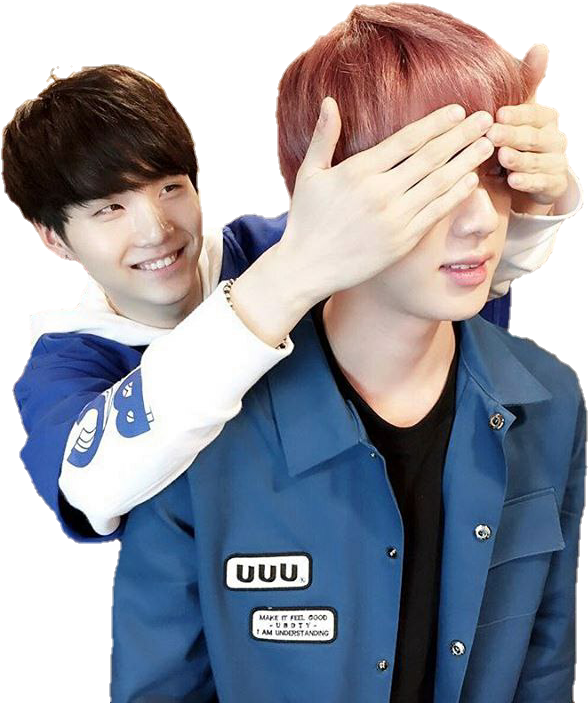 Clipart Library Stock Bts And Jin Render By Reason - Bts Suga And Jin (640x800), Png Download