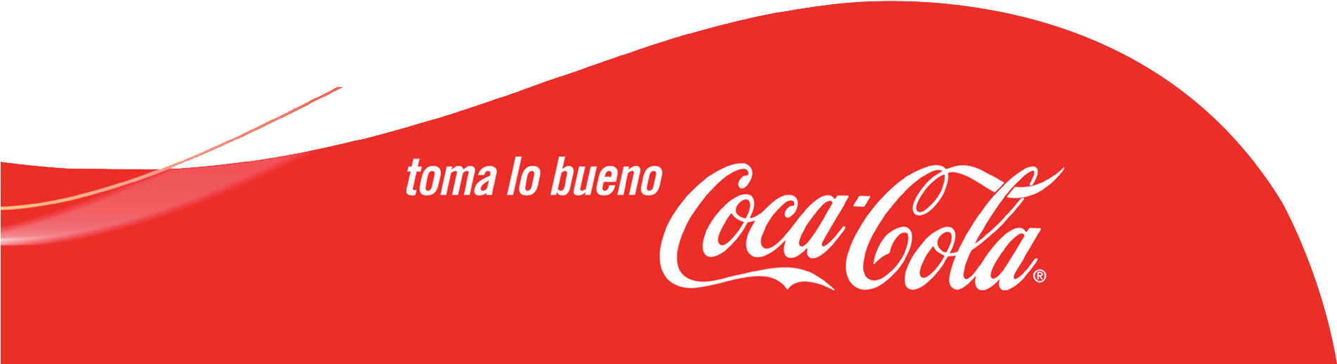 Free Icons Png - Coca Cola Background Png (1900x900), Png Download