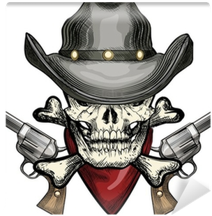 Bandits Skull Png (400x400), Png Download