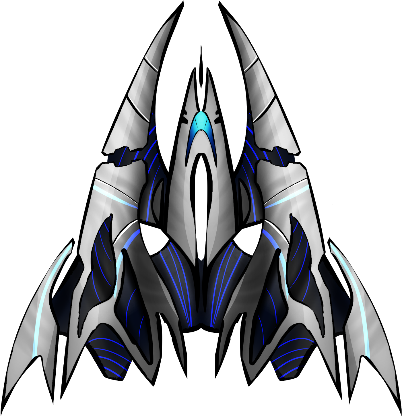 Top Down Spaceship Png Clip - Top Down Spaceship Png (1600x1600), Png Download