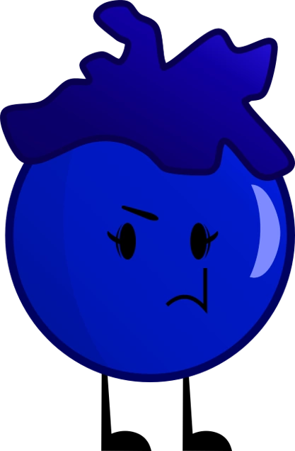 Blueberry - Cranberry (417x636), Png Download