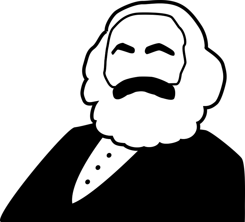 Moustache Clipart Tumblr Icon - Karl Marx Icon (796x720), Png Download
