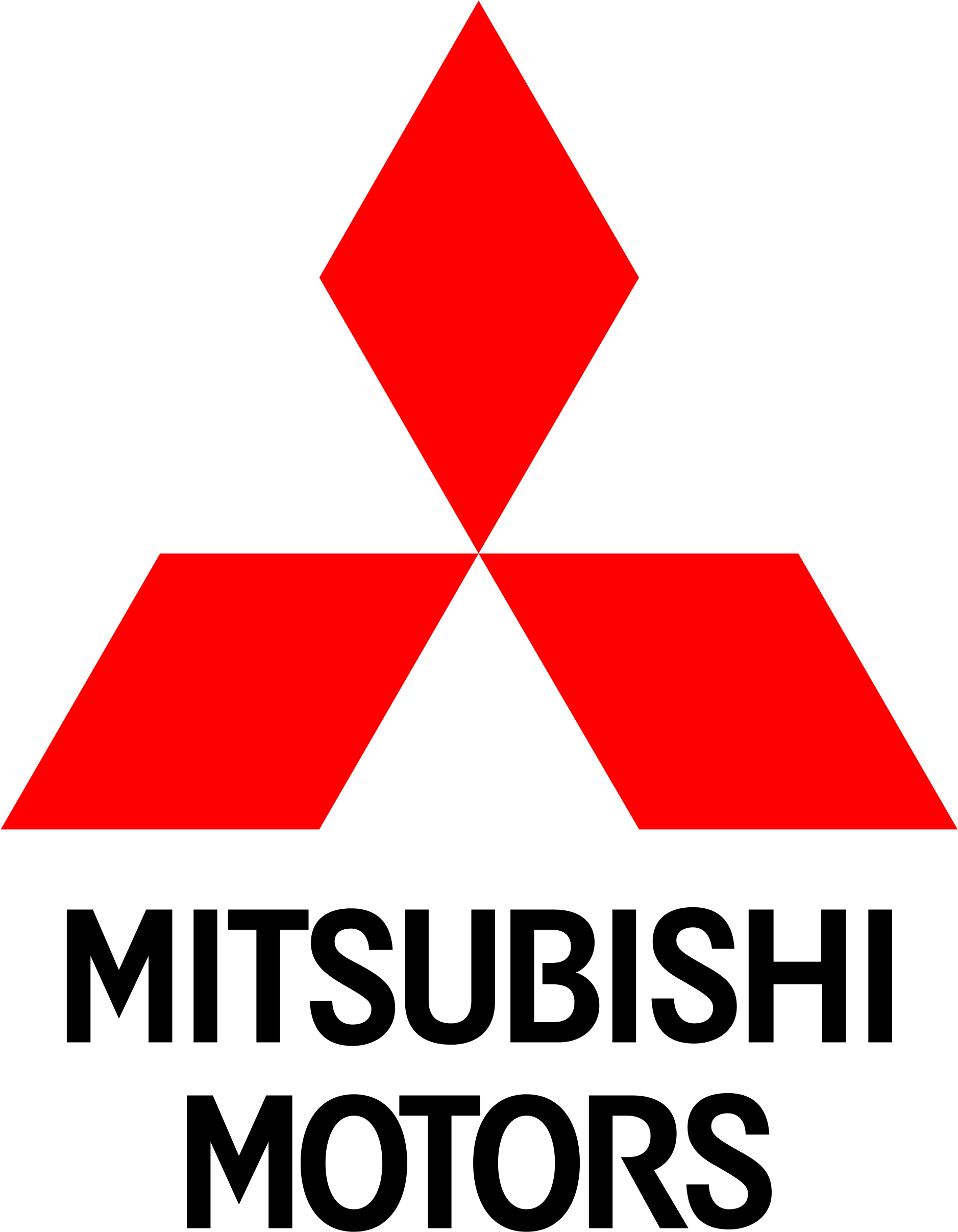 Car Logo Mitsubishi - Mitsubishi Motors Logo Jpg (2000x2500), Png Download