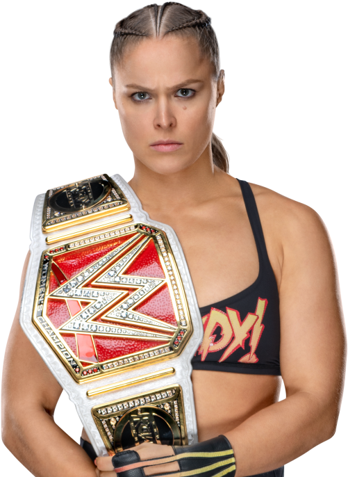 Ronda Rousey Will Be Defending Her Raw Women's Championship - Wwe Ronda Rousey Raw Women's Championship (1000x707), Png Download